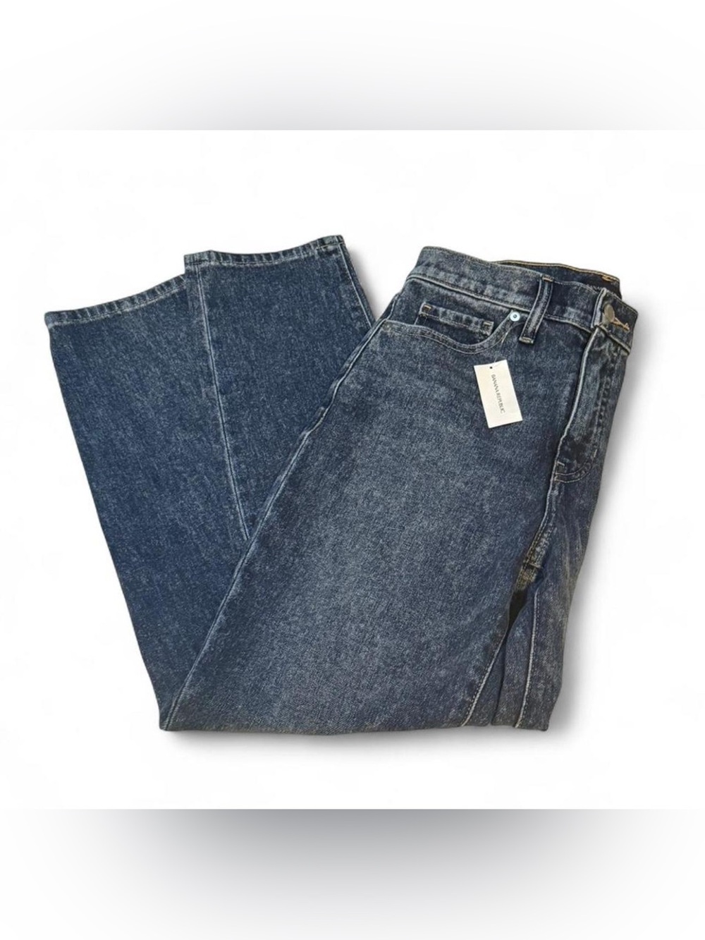 Unisex Petite Brand new with tags Banana Republic Dark Blue Denim Jeans